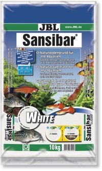 Nisip Natural JBL Sansibar WHITE 10 kg pentru Acvarii - 1