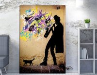 Tablou canvas WY40 Multicolor 70x100 cm - 1