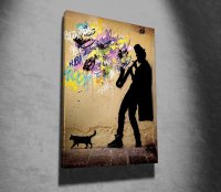 Tablou canvas WY40 Multicolor 70x100 cm - 4