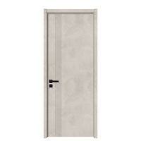 Usa interior KM 507 din MDF reversibila, toc inclus, ciment gri 70 x 200 cm - 2