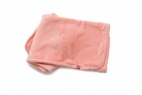 Paturica pufoasa de plus KidsDecor 100x120 cm din polyester Roz - 2