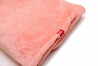 Paturica pufoasa de plus KidsDecor 100x120 cm din polyester Roz - 3