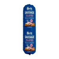 BRIT Premium, Pui și Pește Alb, salam hrană umedă conținut redus cereale câini, 800g - 2