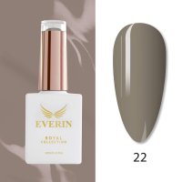 Oja Semipermanentă Everin Royal Collection 10 ml – 22 Taupe Elegance | Gri Taupe Elegant - 1