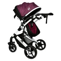 Carucior 2 in 1 reversibil  0-36 luni X2 Purple - 6