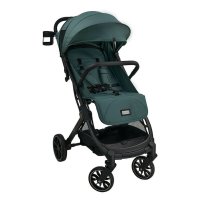 Carucior sport, Bebe Stars, Easy, Pliabil, Usor, Pana la 22 kg, Copertina XL cu fereastra, Spatar si suport picioare reglabile, Cu acoperitoare picioare si suport pahar, Coform cu EN1888-1,2:2018+A1:2022, Pine - 1