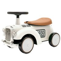 Bicicleta Retro Baby Mix pentru Copii, Pana la 25 kg, Spatiu de Depozitare, 12-36 luni, Bej - 1