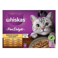 WHISKAS Pure Delight Pasăre, Hrană Umedă pentru Pisici în Aspic, Multipack 85g x 12 - 2