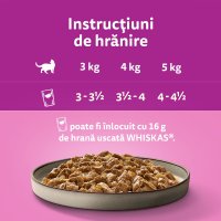 WHISKAS Pure Delight Pasăre, Hrană Umedă pentru Pisici în Aspic, Multipack 85g x 12 - 3