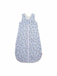 Sac de dormit copii 0.5 tog KidsDecor Loving Bear Blue din bumbac 60 cm - 5