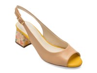 Sandale FLAVIA PASSINI nude din piele naturala - Model 1205879 - 1