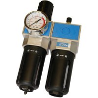 Filtru Regulator Uleitoare Gude 41085, 3/8(N)PT, Presiune 0-10 bari - 1