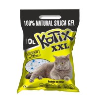 KOTIX Normal, așternut igienic pisici, granule, silicat, neaglomerant, fără praf, 10l - 2