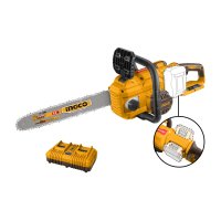 Drujba electrica Ingco CGSLI401682, 40V, lama de 400 mm, lant 14.5 m/s, 2 acumulatori de 4 Ah - 1