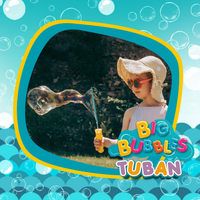 Set baloane de sapun gigante cu accesoriu sabie si solutie 250 ml - 1