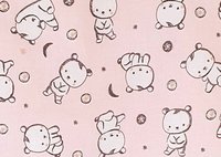 Sac de dormit copii 1.5 tog Baby Bear roz din bumbac 85 cm - 1
