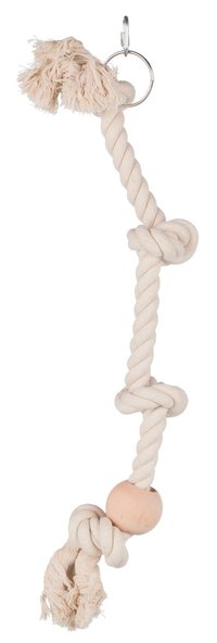 Jucarie Sfoara Papagal cu Noduri 60 cm/23 mm 5168 - 1