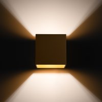 Aplica de Perete Quad Auriu 10x12.5x10 cm de la Sollux Lighting - 3
