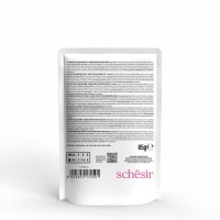 SCHESIR Ton, Pui și Șuncă, plic hrană umedă pisici, (în aspic), 85g - 3