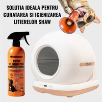SHAW PetStandard solutie profesionala enzimatica pentru eliminarea mirosurilor & curatare urina, fecale, voma câini și pisici, 750ml - 2