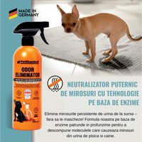 SHAW PetStandard solutie profesionala enzimatica pentru eliminarea mirosurilor & curatare urina, fecale, voma câini și pisici, 750ml - 3