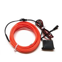 Banda LED Neon Rosu 12V Auto Droser, 5W, 2 Metri - 1