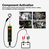 Tester Circuite Electrice Auto TopDiag P60, 6-30V, Diagnostic cu afisaj LCD, Detectie Scurtcircuit - 13