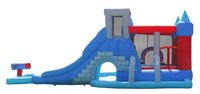 Saltea gonflabila Happy Hop Splash Park - 3
