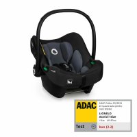 Scoica auto Lionelo Astrid i-Size, 0-13 Kg, 40-87 cm, Negru/Gri, Testata ADAC, Siguranta R129 - 1
