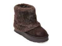 Ghete maro GRYXX 239093 din piele intoarsa pentru femei - 1