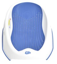 Suport de baie ergonomic Little Mom Soft Blue, stabil si confortabil, dimensiuni 60.5 x 39 x 20 cm - 1