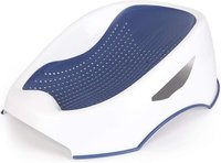Suport de baie ergonomic Little Mom Soft Blue, stabil si confortabil, dimensiuni 60.5 x 39 x 20 cm - 6