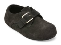 Pantofi gri GRYXX 3712 din piele intoarsa - 1