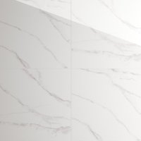 Gresie Selena Grey 57 x 57 cm lucioasa cu aspect de marmura - 1