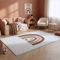 Covor Coco V2 Crem 120x170 cm - Stil Modern pentru Casa Ta - 1