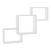 Raft Suspendat Byran, Alb, 98x20x73cm - 2