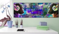 Tablou - Musical Rivalry 120x40 cm - 2