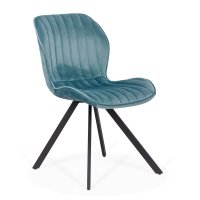 Scaun living BUC 248 turcoaz din catifea - Resigilat - 1