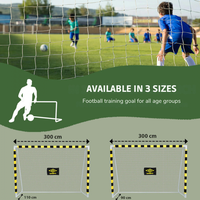 Poarta de fotbal Umbro 300x200x110 cm - 6