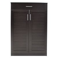 Dulap pentru pantofi Sante, 20 de perechi, finisaj wenge, 80 x 37 x 123 cm - 5