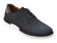 Pantofi OTTER bleumarin, E1971, din nabuc - 1
