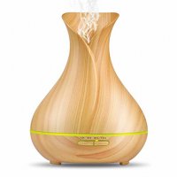 Umidificator de Aer 300ml LED LIGHT WOOD HUS 02-1 Difuzor - 1