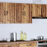 Dulap de Bucatarie Lucca din Lemn Vechi - Model cu 2 Uși, Dimensiuni 60x31x60 cm - 3