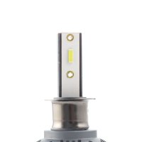 Set 2 LED-uri Auto Techstar® S1, H3, 40w, 4000 Lumeni, 6500K, AUTO, 12-24 Volti, CSP, Canbus, Radiator Aluminiu - 1