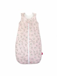 Sac de dormit pentru copii KidsDecor Loving Bear Pink, 1 tog, din bumbac, 95 cm - 6