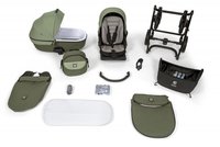 Carucior 2 in 1 Tutis Uno 5+ Menta 143 sezut reversibil, spatar reglabil, roti cu blocare, bara detasabila, accesorii incluse - 1