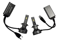 Set 2 becuri auto F9A LED H7 Canbus 150W 6000K 11000Lm 12V fara eroare - 1