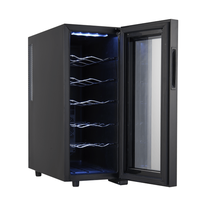 Frigider pentru vinuri Zilan ZLN4682 Negru, 33L, 50W, iluminare interioara - 6