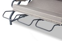 Balansoar cu 3 locuri Salvia Gri 200x165x110 cm - 4