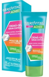 Gerovital Crema-Gel Sebum Control Stop Acnee 50ml - 1